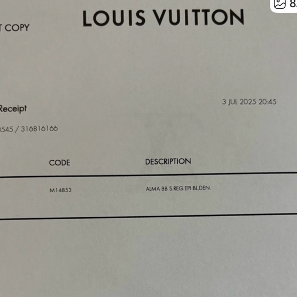 LOUIS VUITTON 💙 Blue Cowhide Clochette key Bell - Picture 6 of 11